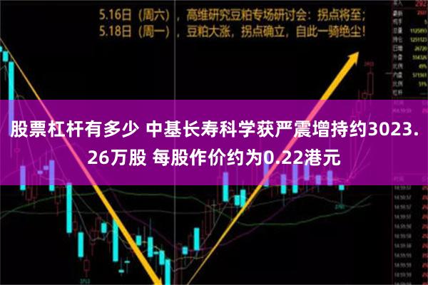 股票杠杆有多少 中基长寿科学获严震增持约3023.26万股 每股作价约为0.22港元