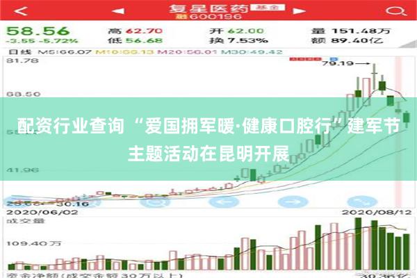 配资行业查询 “爱国拥军暖·健康口腔行”建军节主题活动在昆明开展